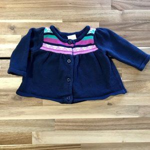 Gymboree Baby Girls Swing Cardigan Size 0 - 3 Mos
